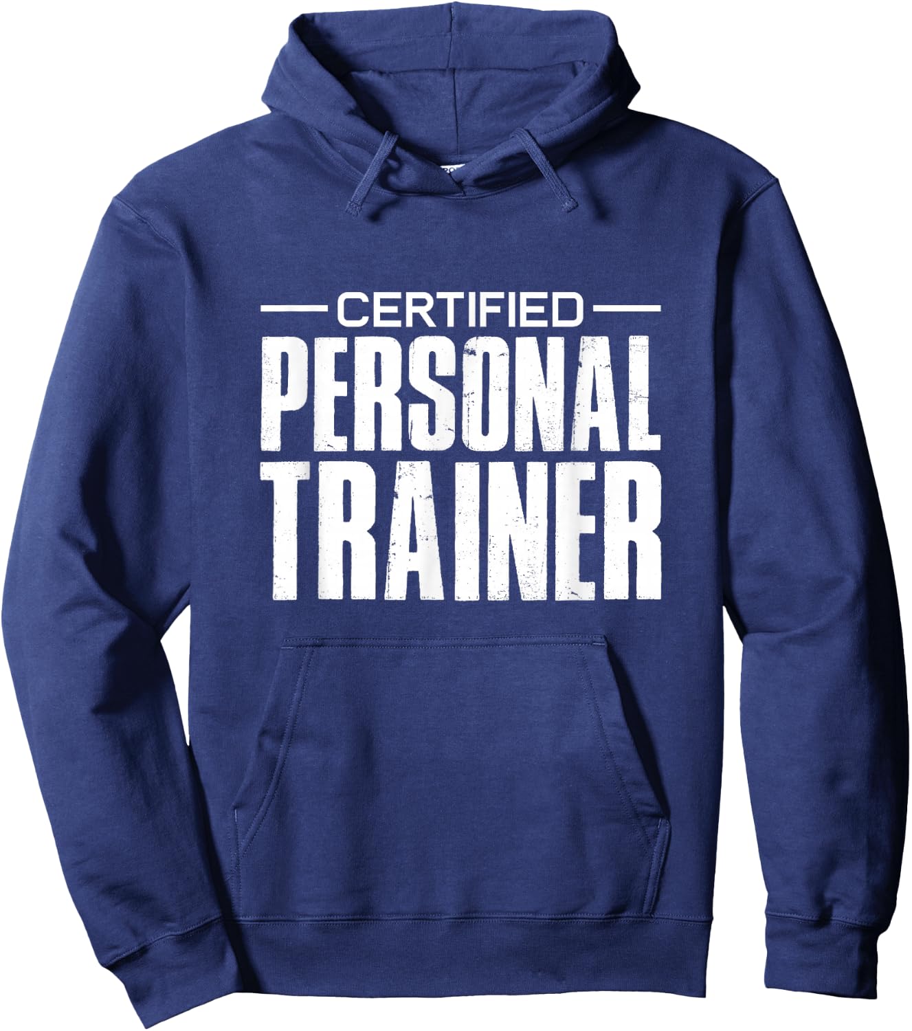 Certified Personal Trainer Gym Fitness Workout Hoodie - Hoodie | Navy
