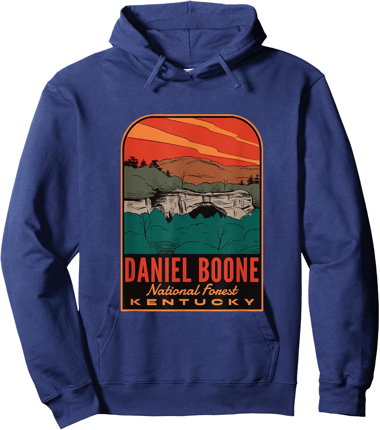 Daniel Boone National Forest Hoodie - Hoodie | Navy