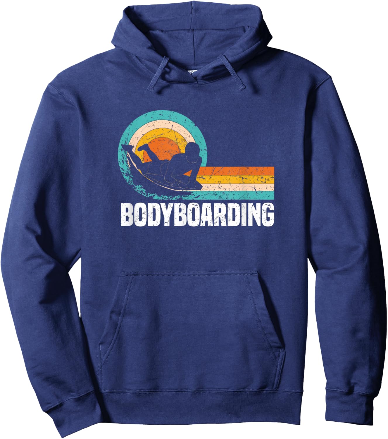 Bodyboarding | Bodyboarder Water Sports Hoodie - Hoodie | Navy