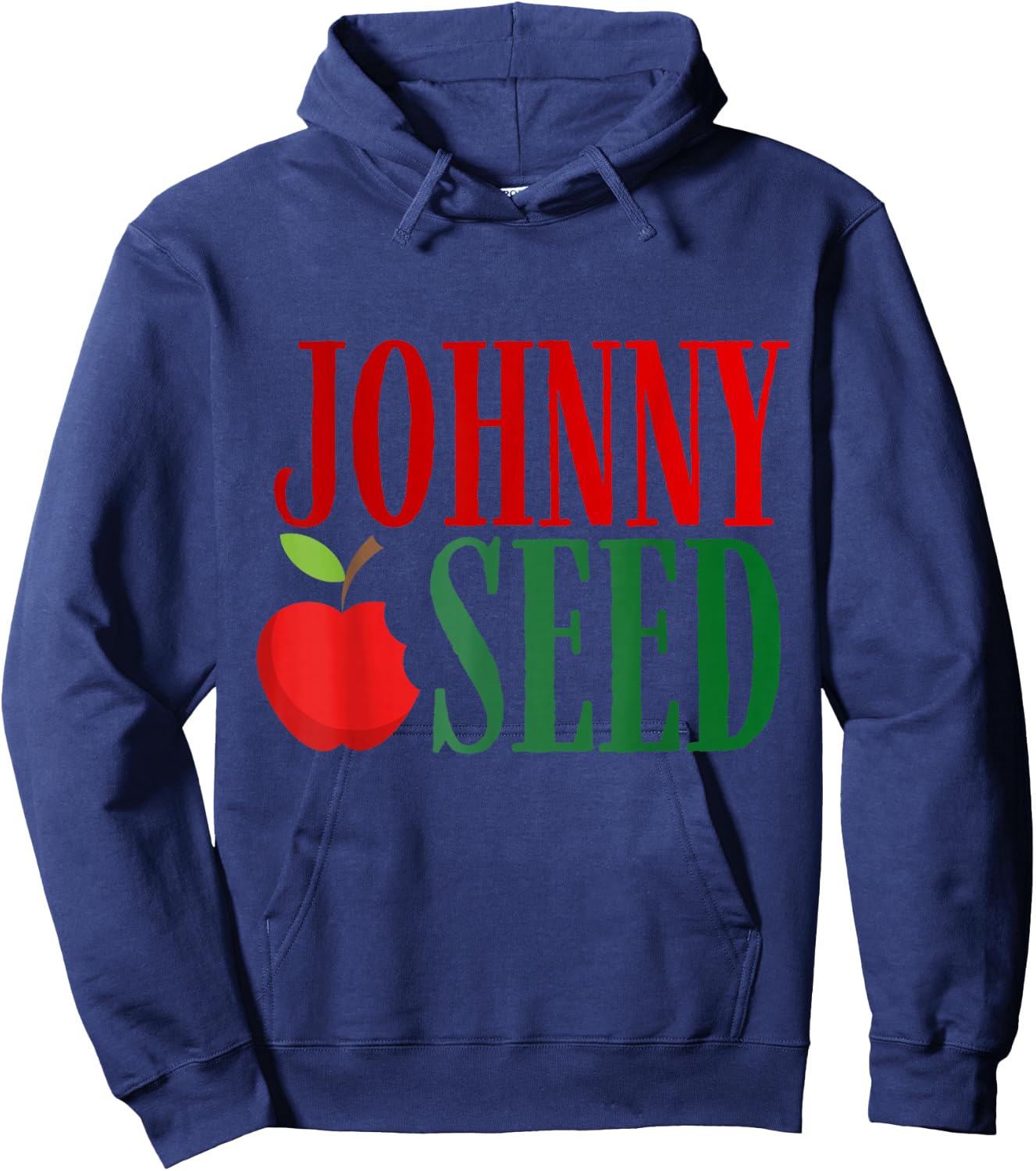 Johnny Appleseed Day Apple Trees Orchard Nursery Pioneer Hoodie - Hoodie | Navy