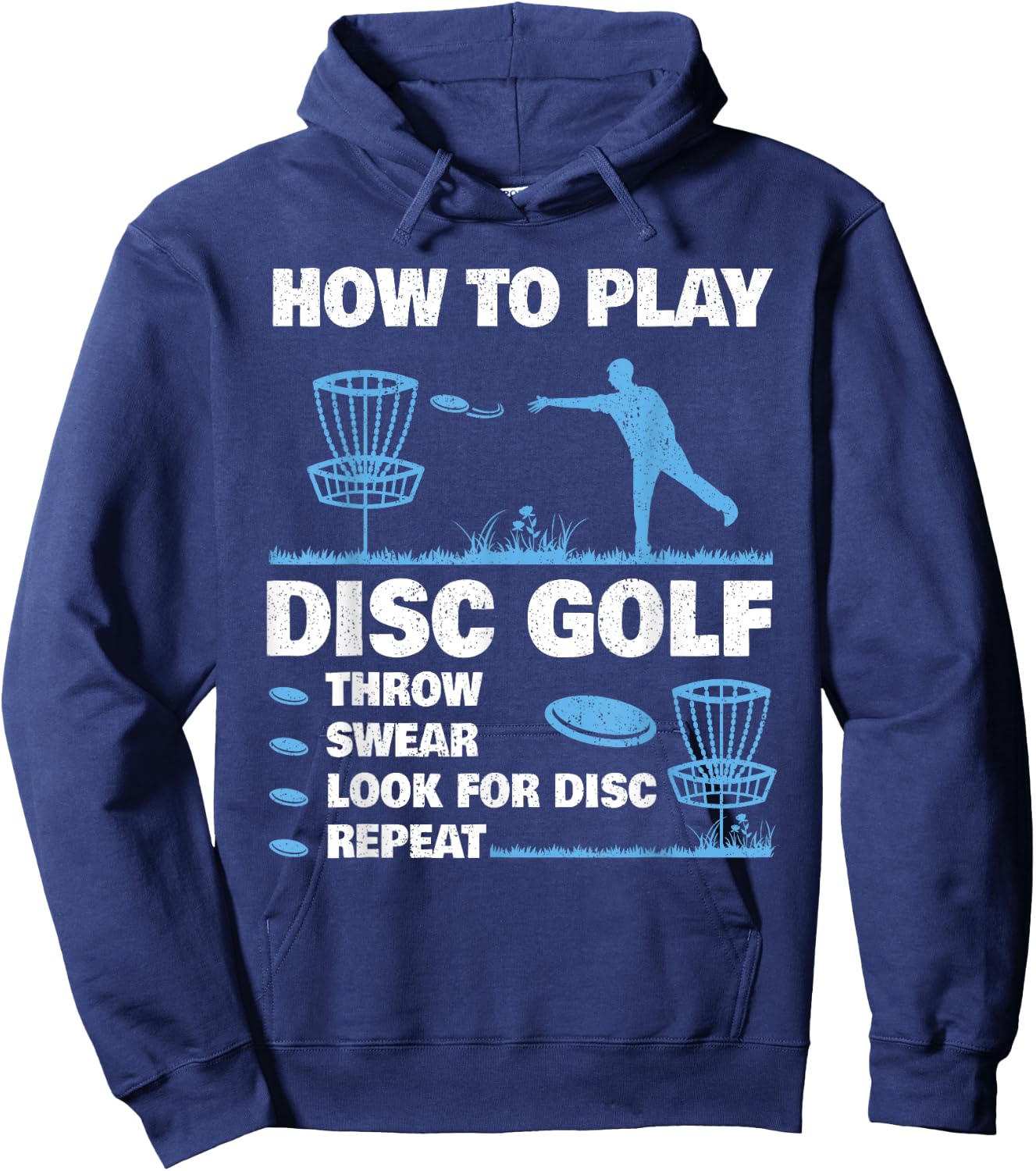 Best Disc Golf Women Disc Golf Tournament Player Hoodie - Hoodie | Navy