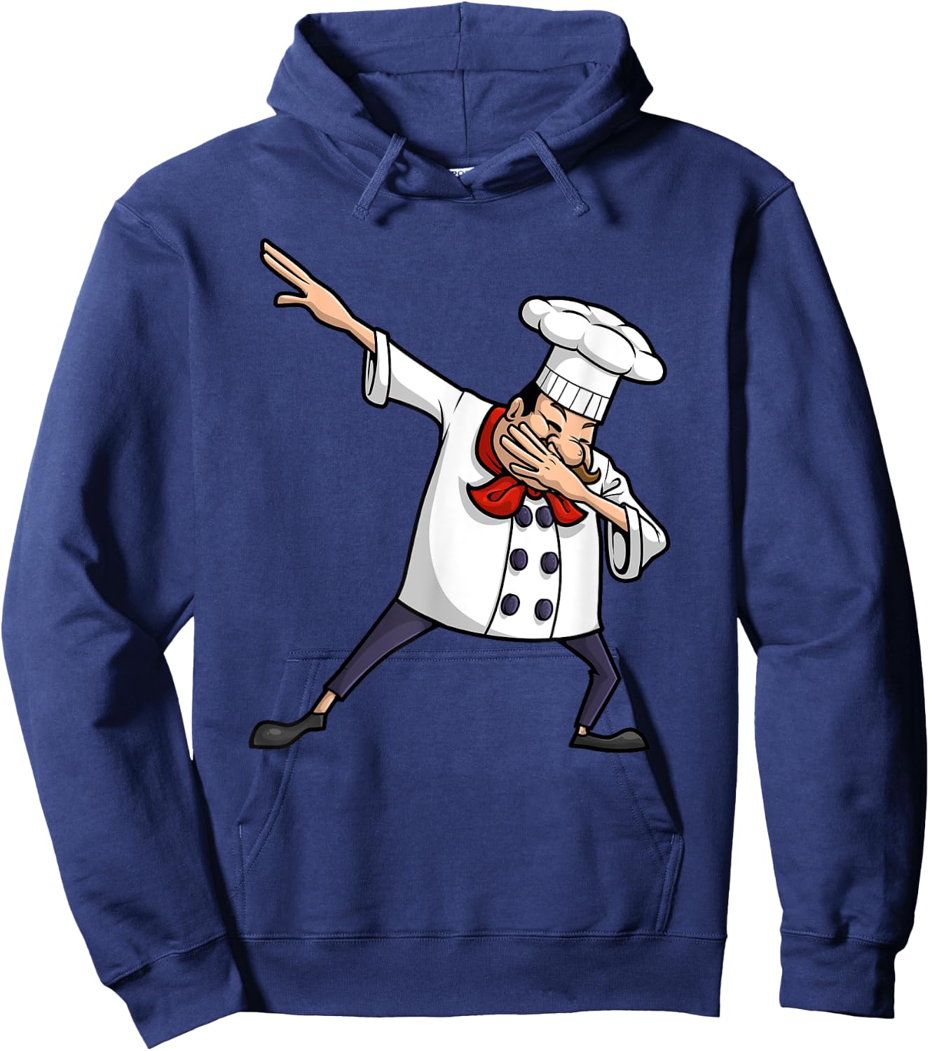 Funny Chef Design Women Cook Hip-hop Dabbing Dance Hoodie - Hoodie | Navy
