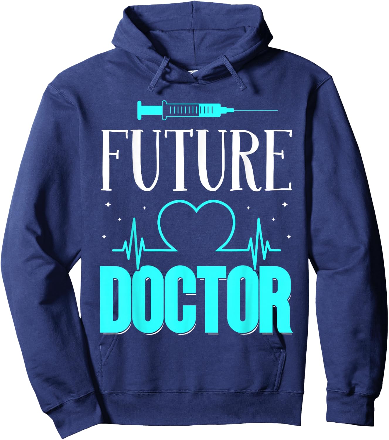 Future Doctor Study Medical School Medical Student Hoodie - Hoodie | Navy