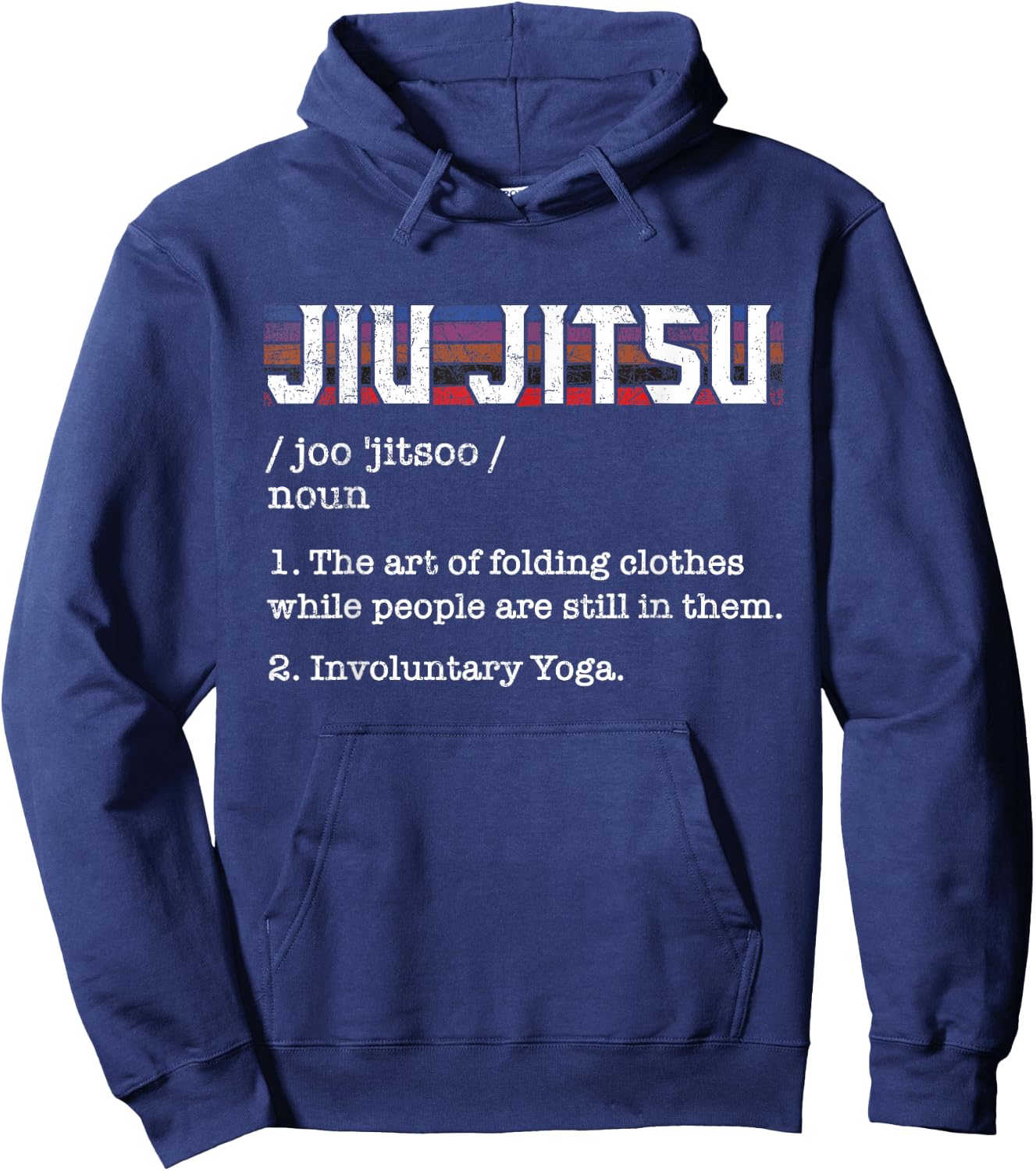 Jiu Jitsu - Grappler Martial Arts Coach Self Defense BJJ Hoodie - Hoodie | Navy