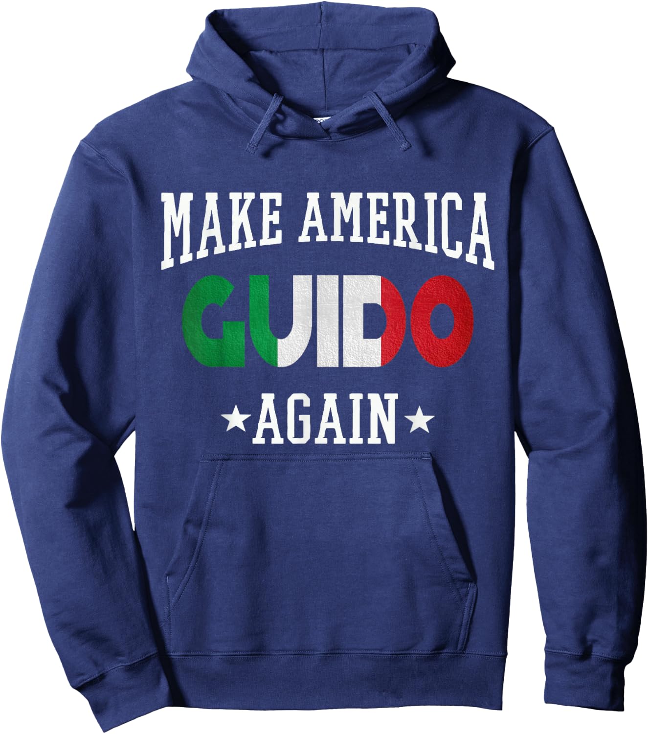 Make America Guido Again Hoodie - Hoodie | Navy