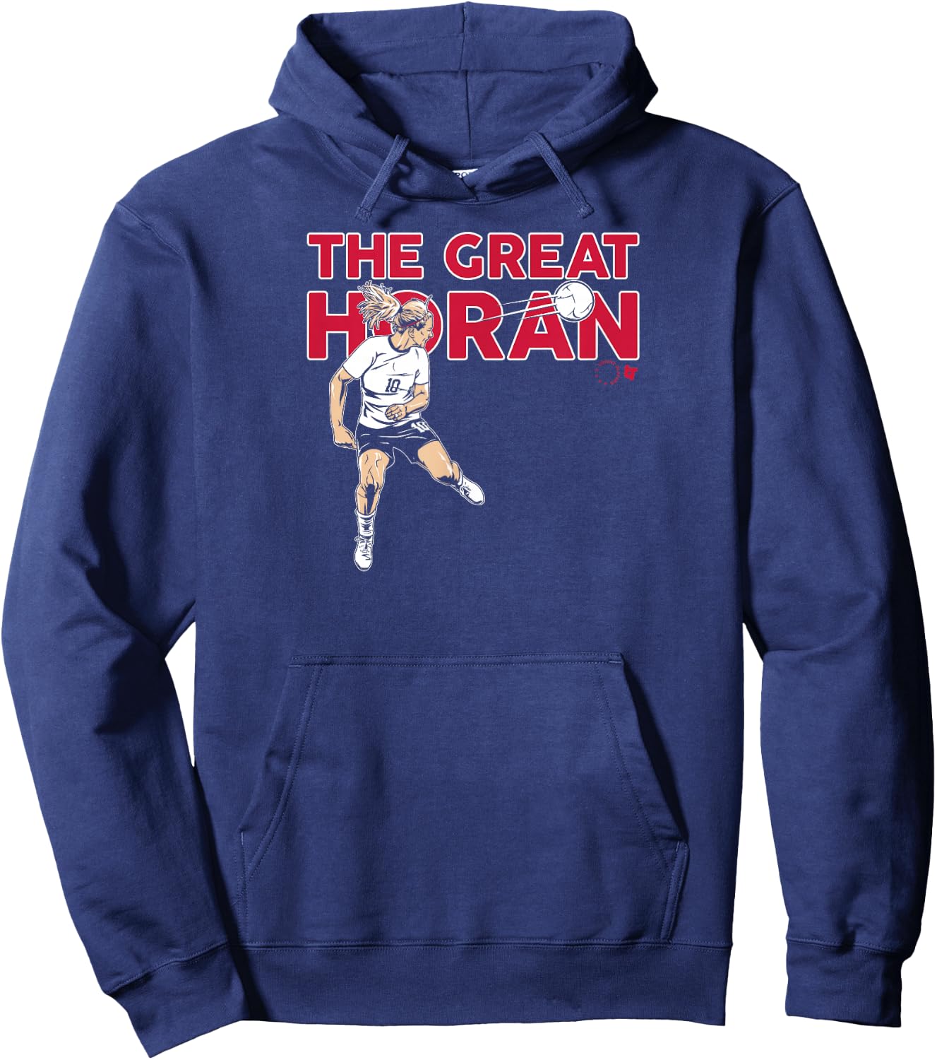 Lindsey Horan - The Great Horan - USWNTPA - USA Soccer Hoodie - Hoodie | Navy