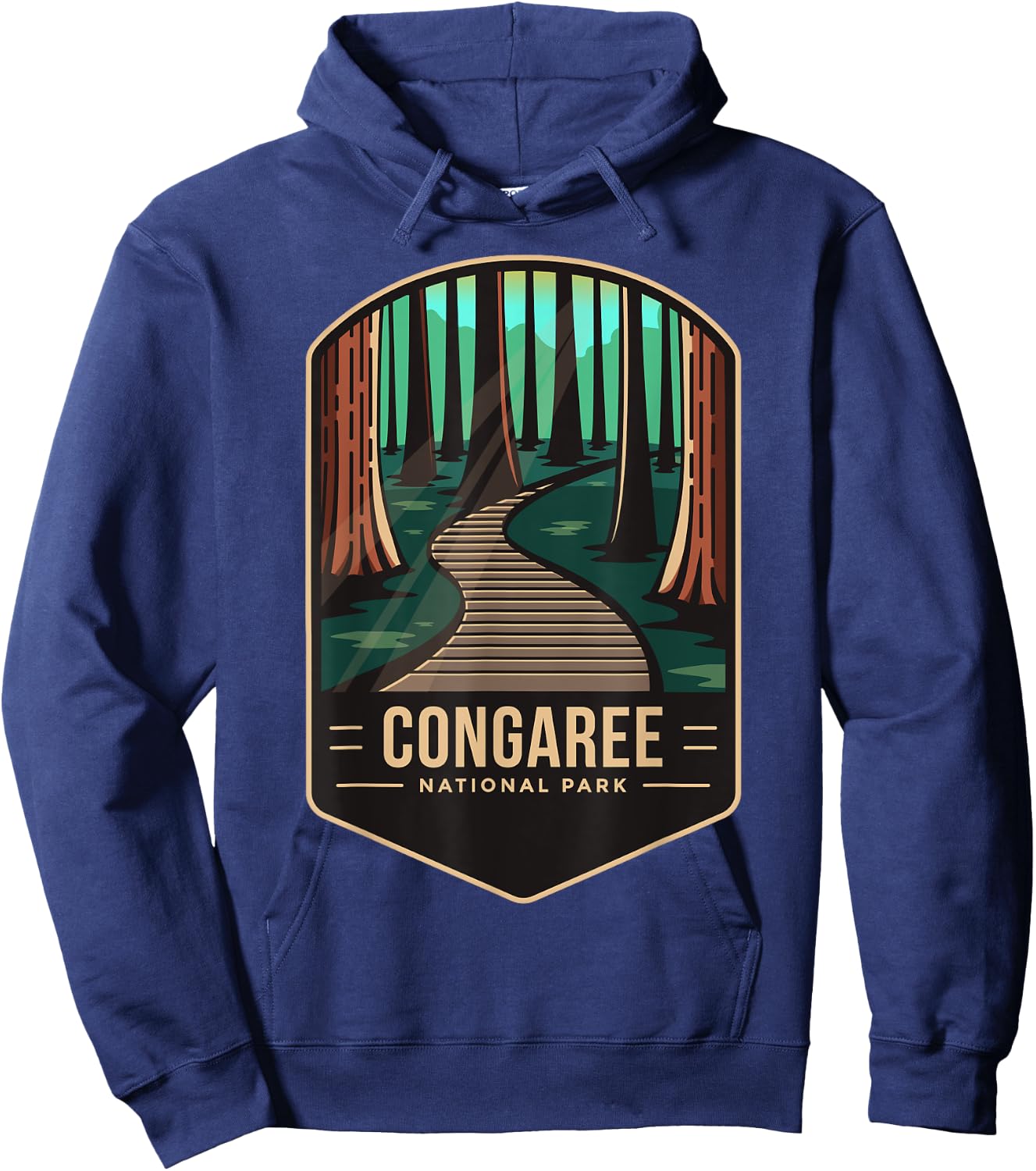 Congaree National Park 2003 South Carolina Hoodie - Hoodie | Navy