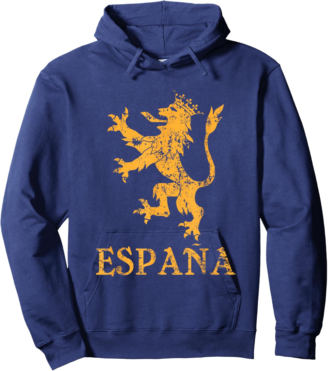 Espana Spain Lion Symbol Spanish Spaniard Pride Hoodie - Hoodie | Navy