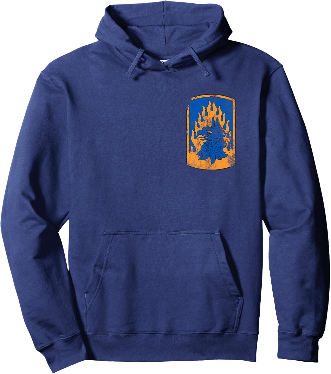 12th Combat Aviation Brigade Patch - 12th CAB Vintage Hoodie - Hoodie | Navy
