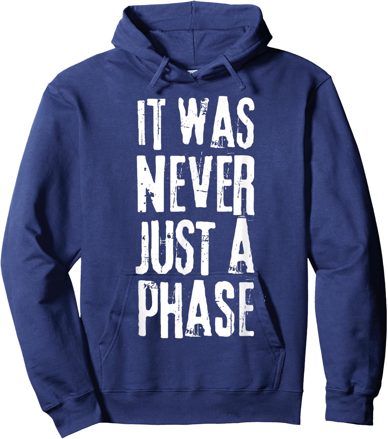 It Was Never Just A Phase It's A Lifestyle - Elder Still Emo Hoodie - Hoodie | Navy