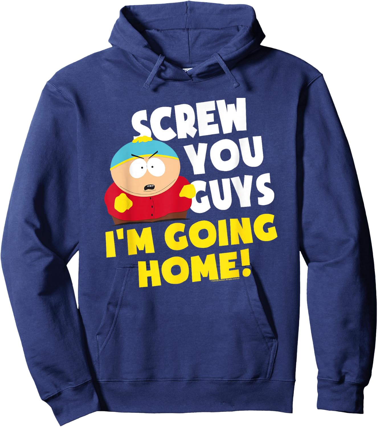 South Park Cartman I'm Going Home Hoodie - Hoodie | Navy