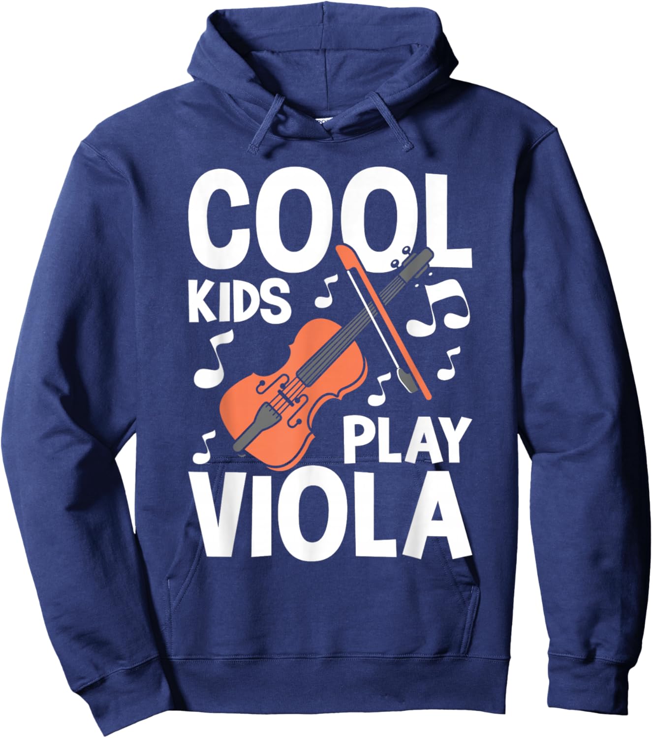 Cool Kids Play Viola - Violist Orchestra Band Music Lover Hoodie - Hoodie | Navy