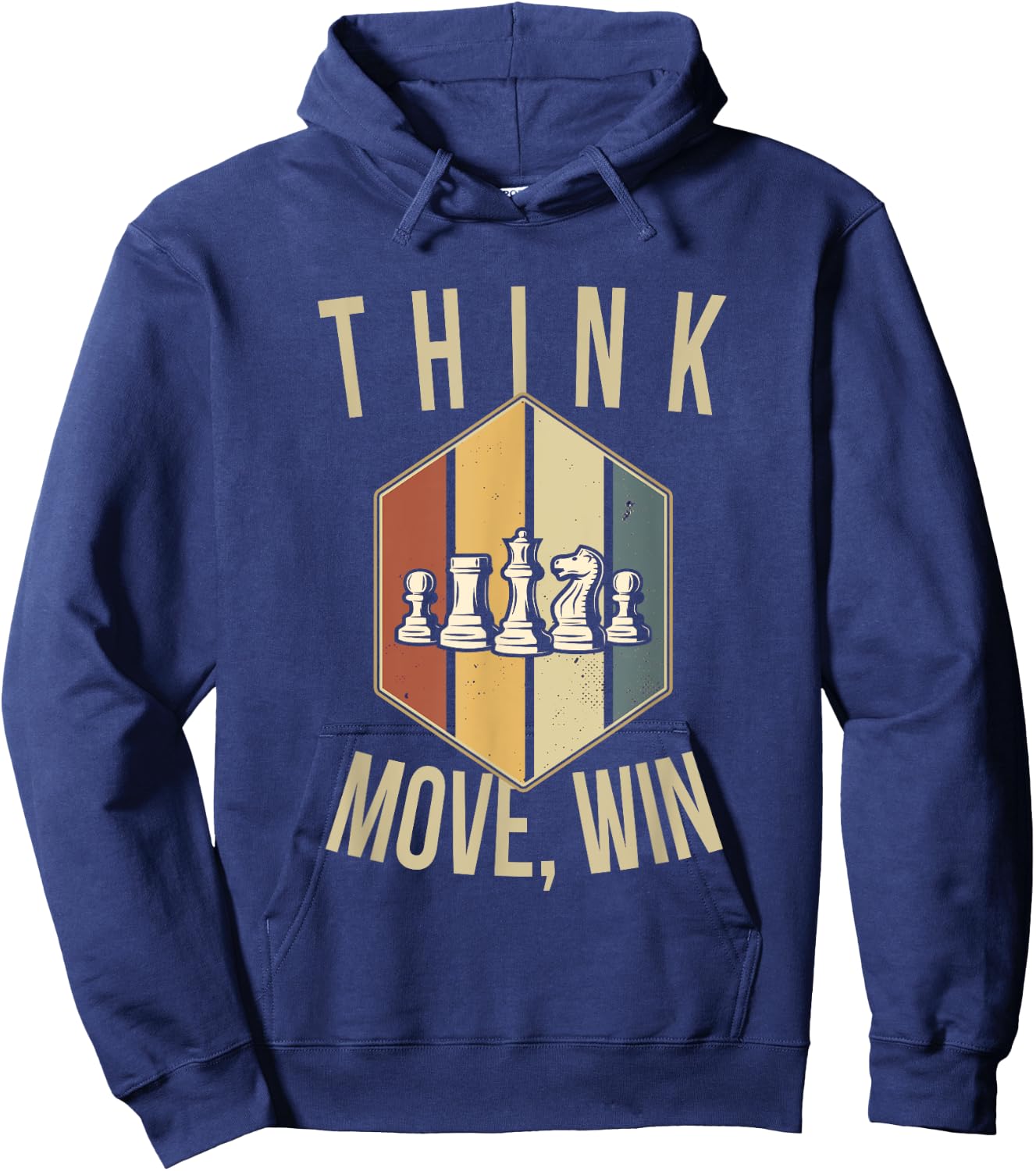 Funny Chess Player Board Game - Chess Hoodie - Hoodie | Navy