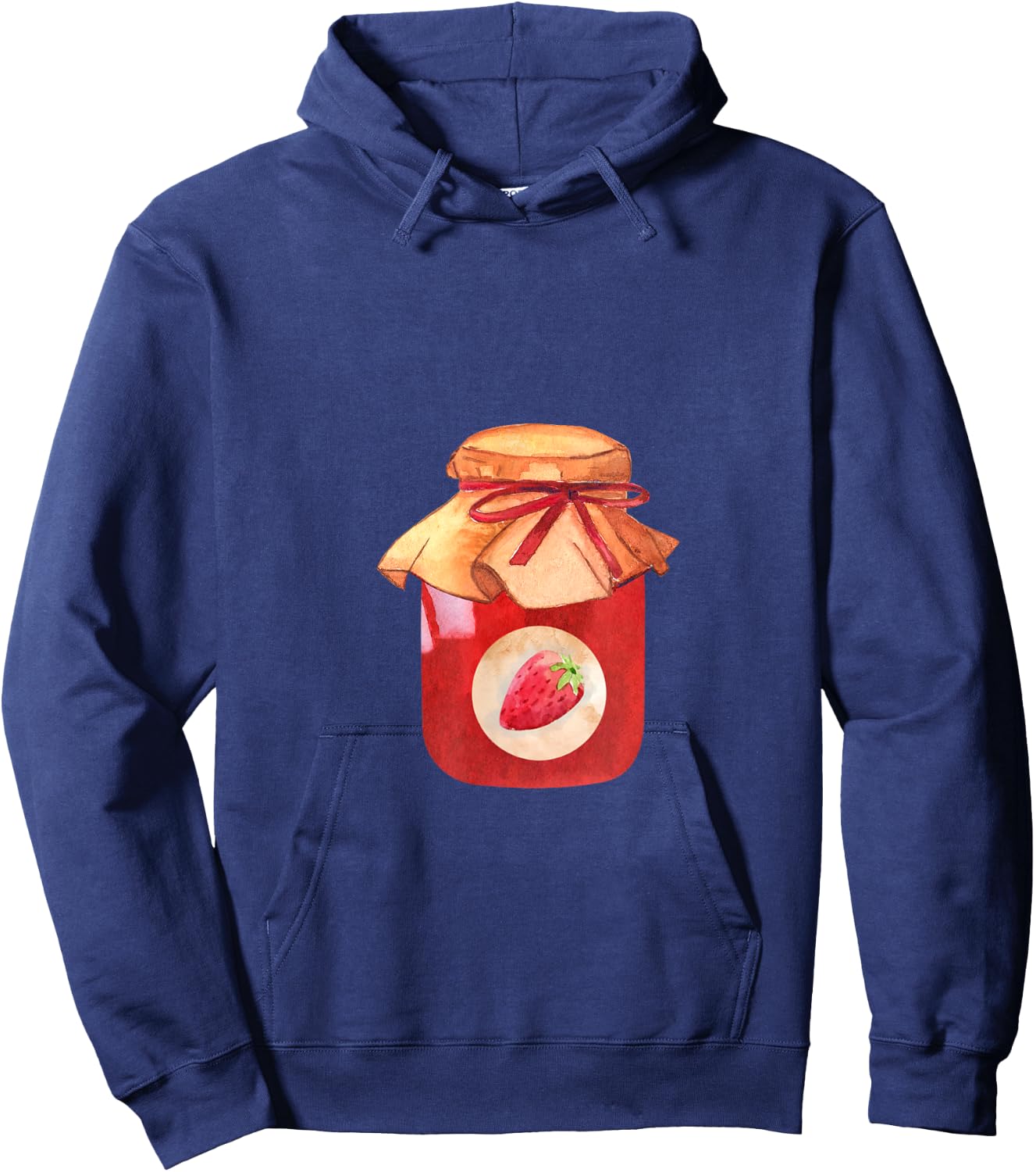 Strawberry Jam Jar Hoodie - Hoodie | Navy