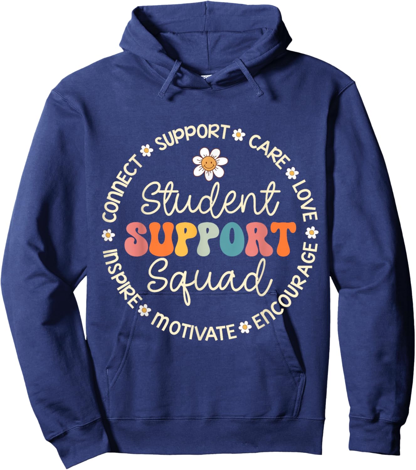 Student Support Squad Appreciation Week Back to School Hoodie - Hoodie | Navy