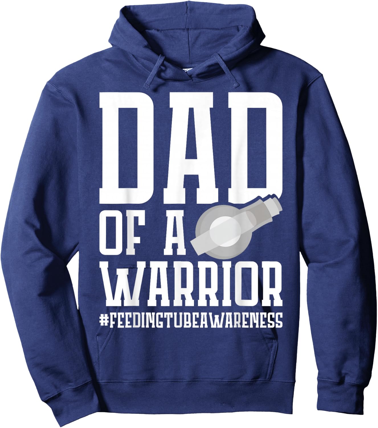 G Tube Accessories Gtube Onesie Girls Feeding Tube Awareness Hoodie - Hoodie | Navy