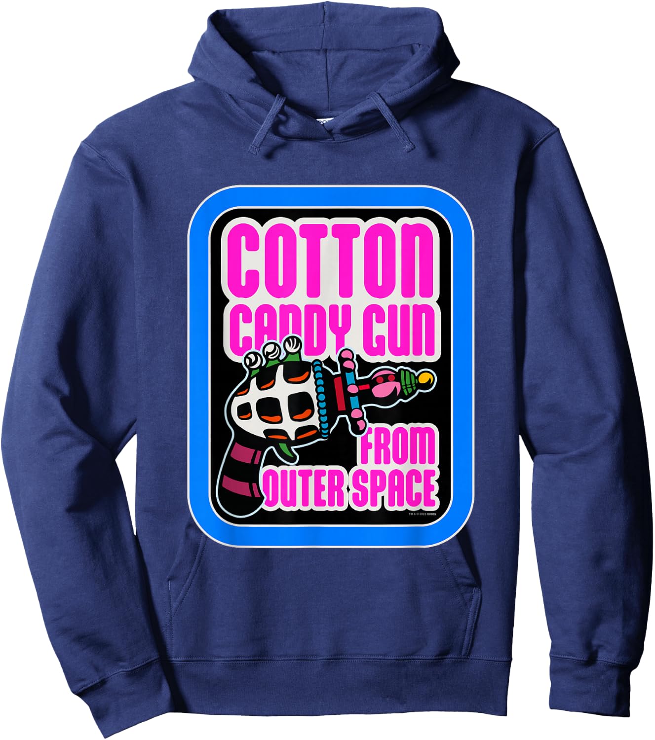 Killer Klowns from Outer Space Cotton Candy Gun Hoodie - Hoodie | Navy