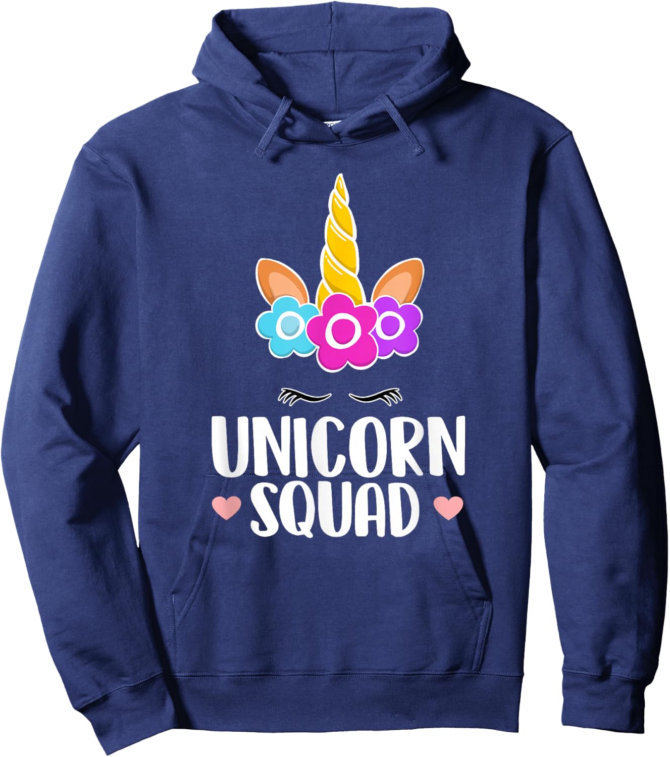 Unicorn Squad - Magical Fantasy Creature Legendary Being Hoodie - Hoodie | Navy