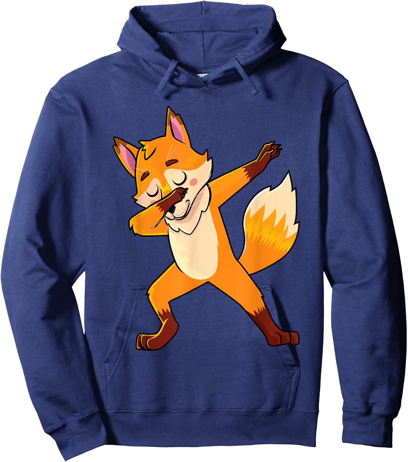 Dabbing Fox Foxes Lover Men Women Kids Hoodie - Hoodie | Navy