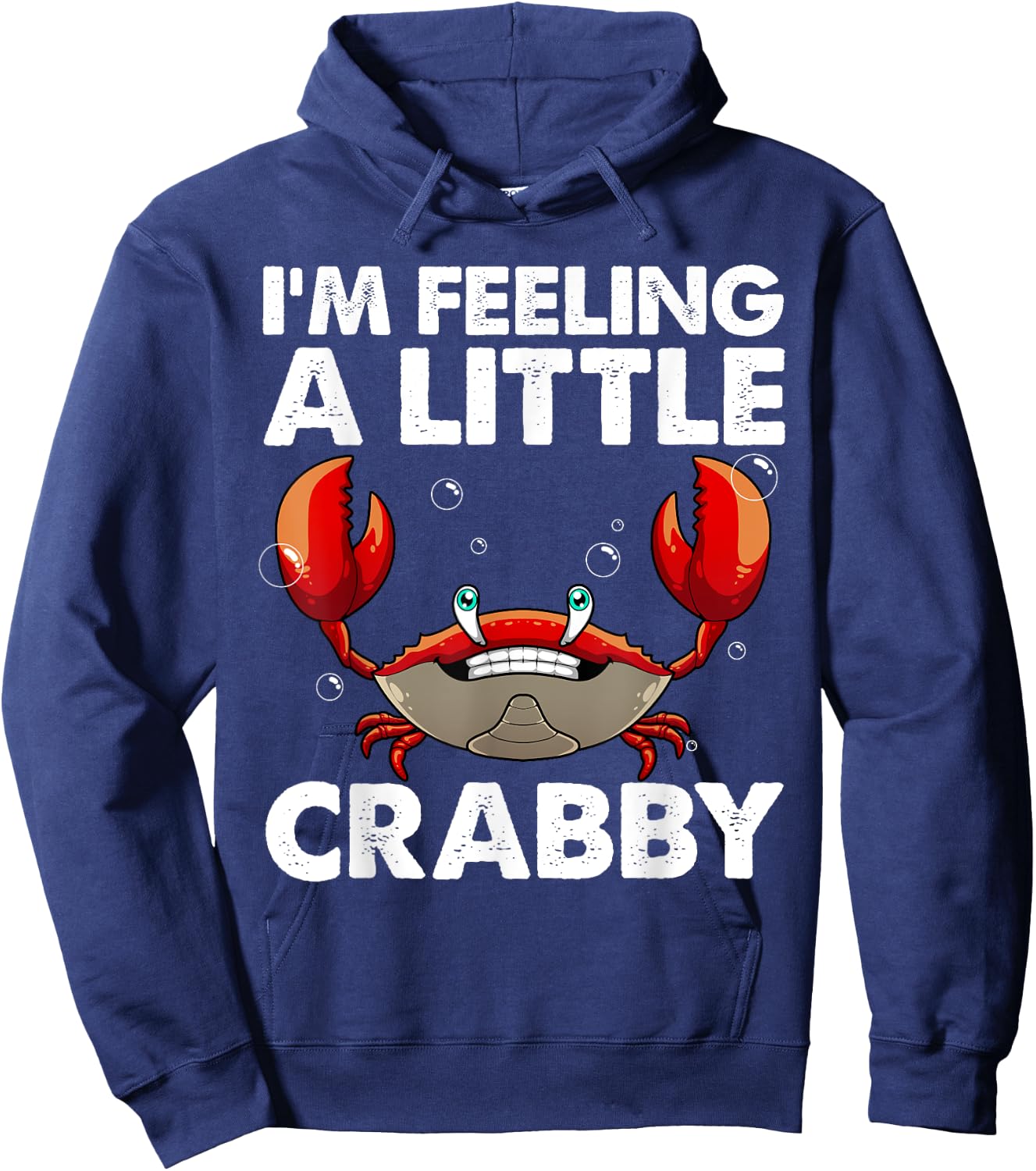 Cool Crab Women Crabbing Crab Lover Whisperer Crabby Hoodie - Hoodie | Navy