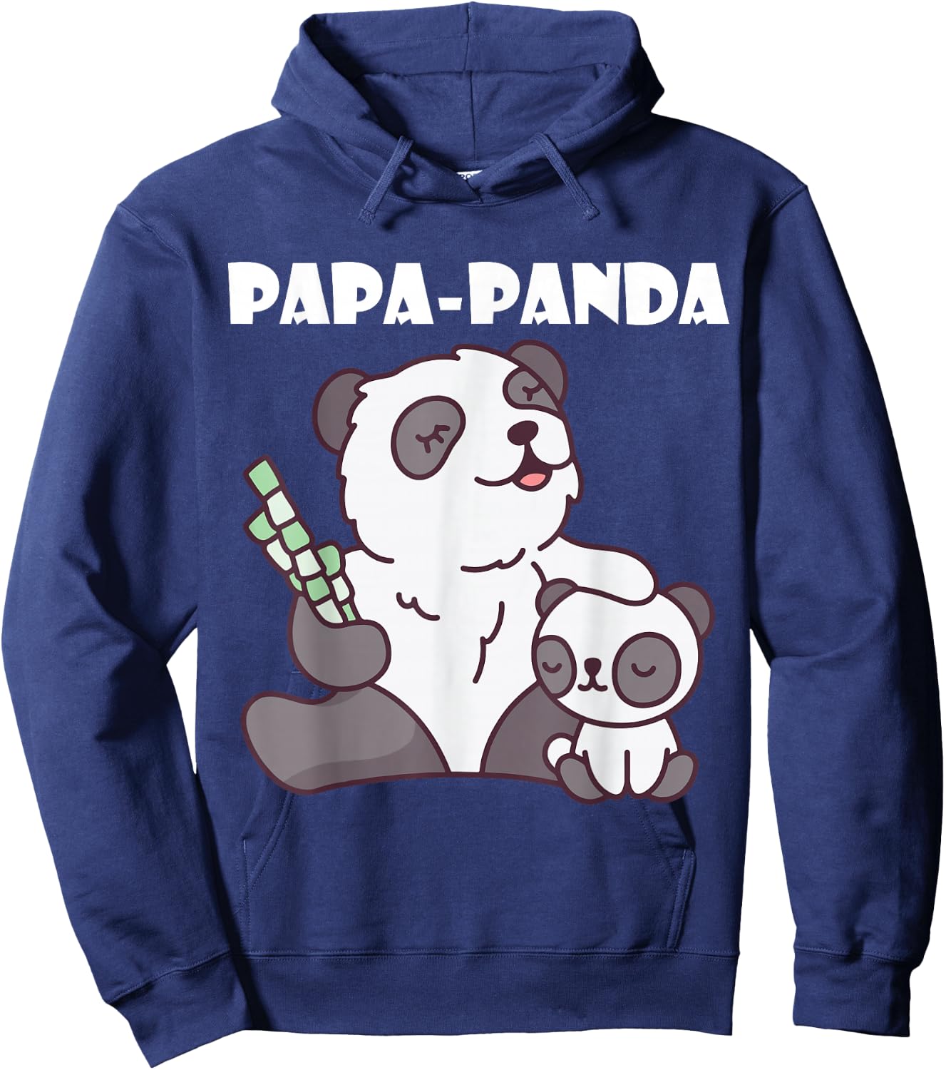 Father's Day - Papa Panda Hoodie - Hoodie | Navy