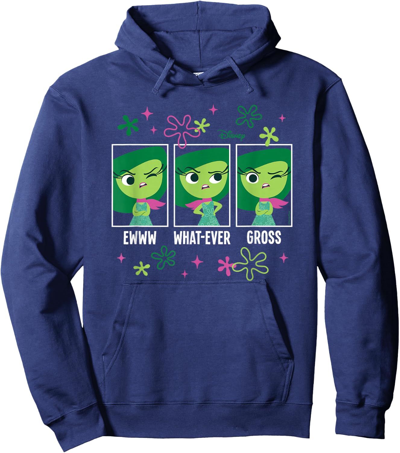 Inside Out - Disgust Moods Hoodie - Hoodie | Navy
