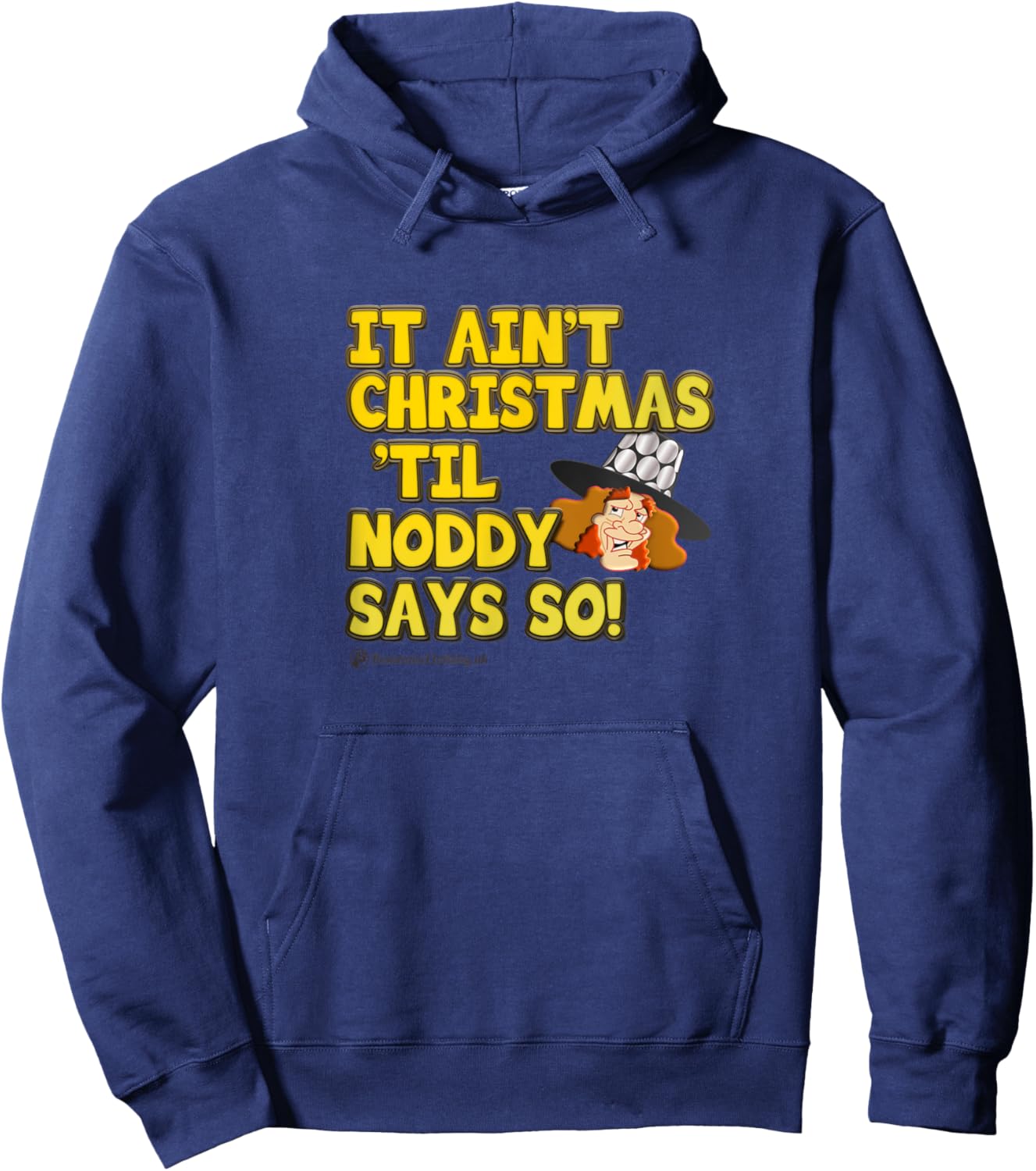 It Ain't Christmas 'til Noddy Says So. Merry Xmas Everybody Hoodie - Hoodie | Navy