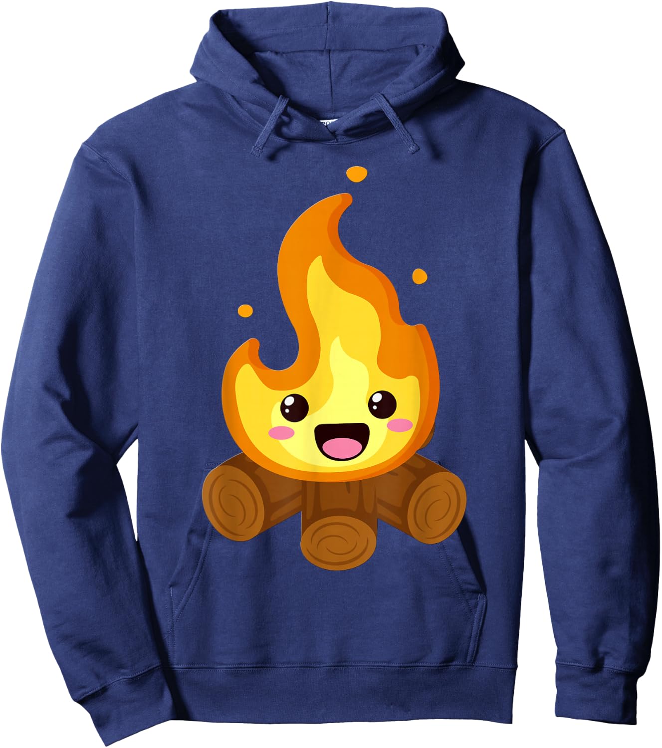 Kawaii Halloween Group Costume Party S'Mores Campfire Smore Hoodie - Hoodie | Navy