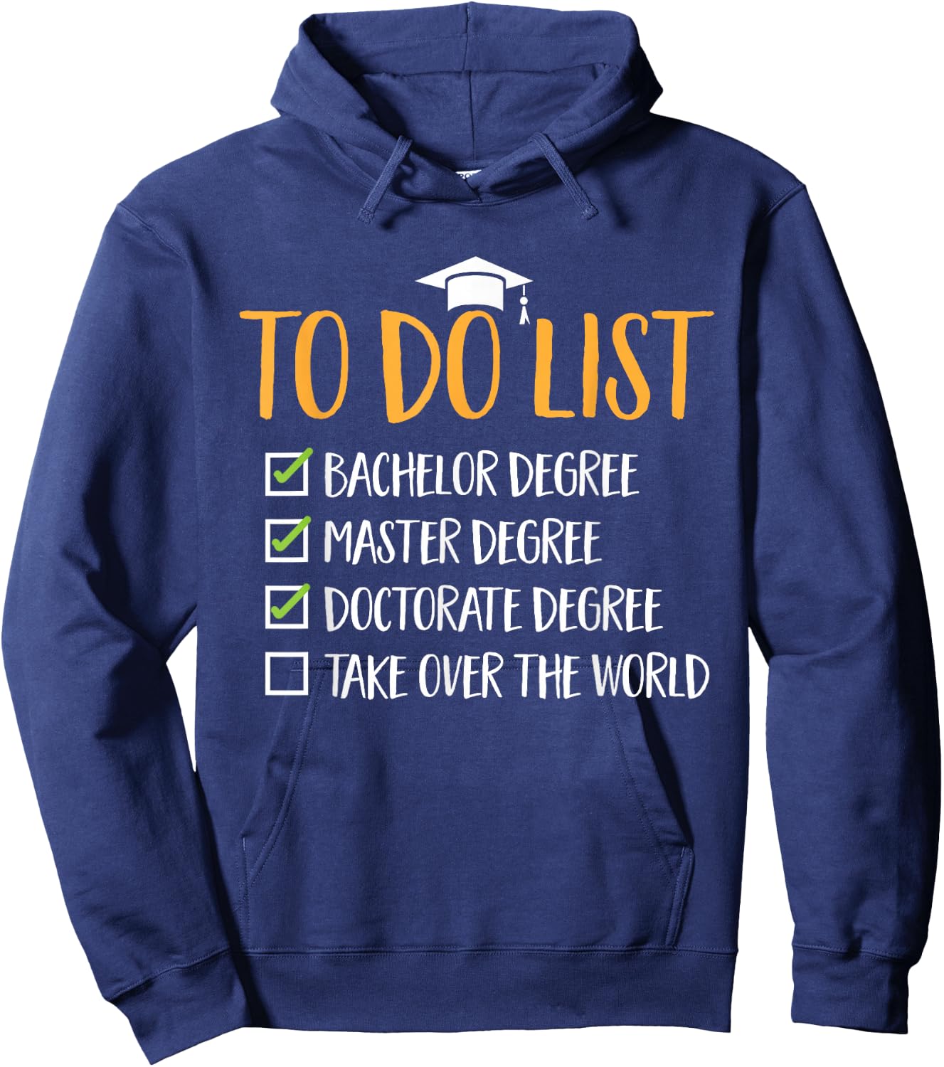 PhD Graduate Ph.D Hoodie - Hoodie | Navy