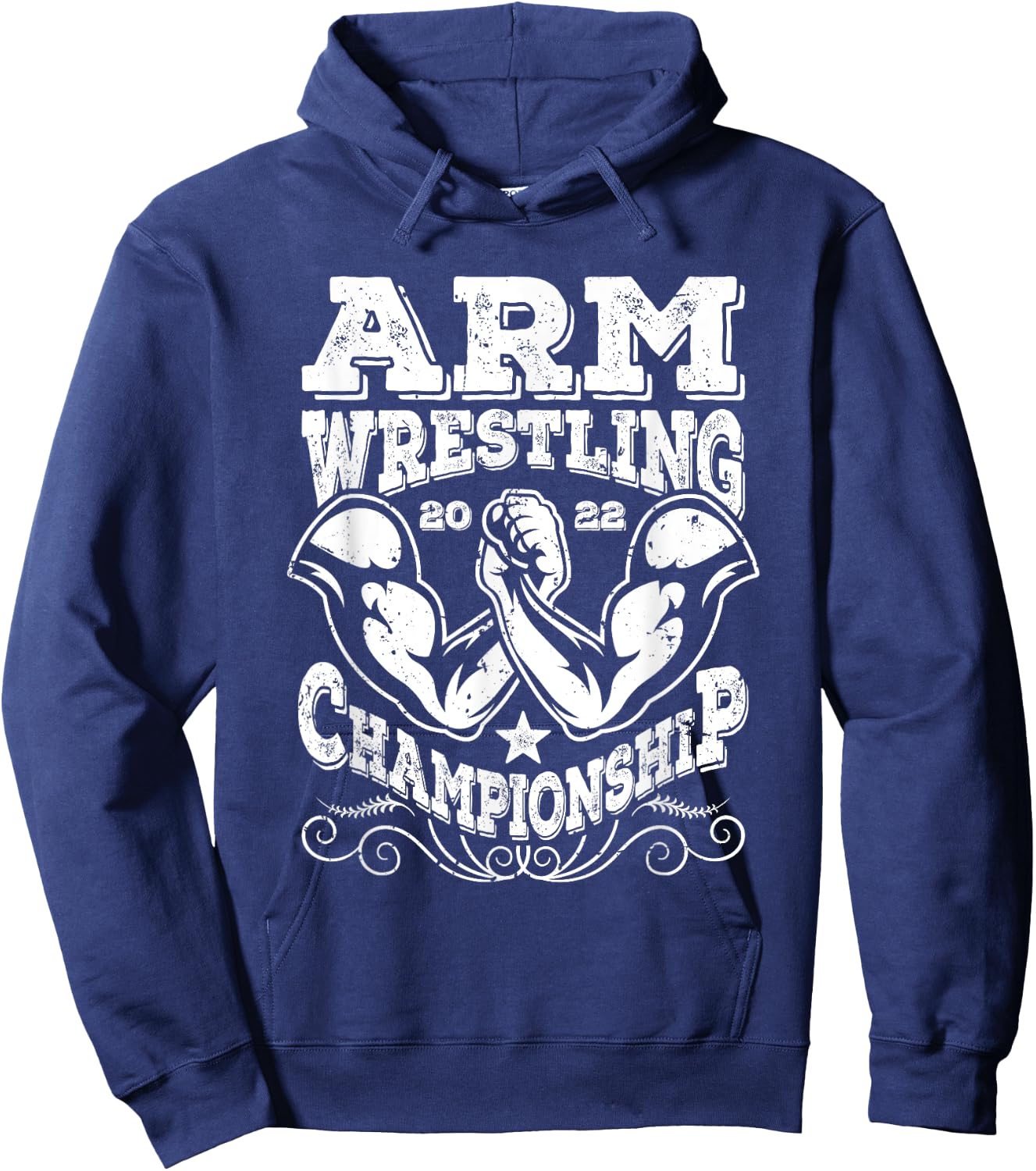 Arm Wrestling Championship Hoodie - Hoodie | Navy