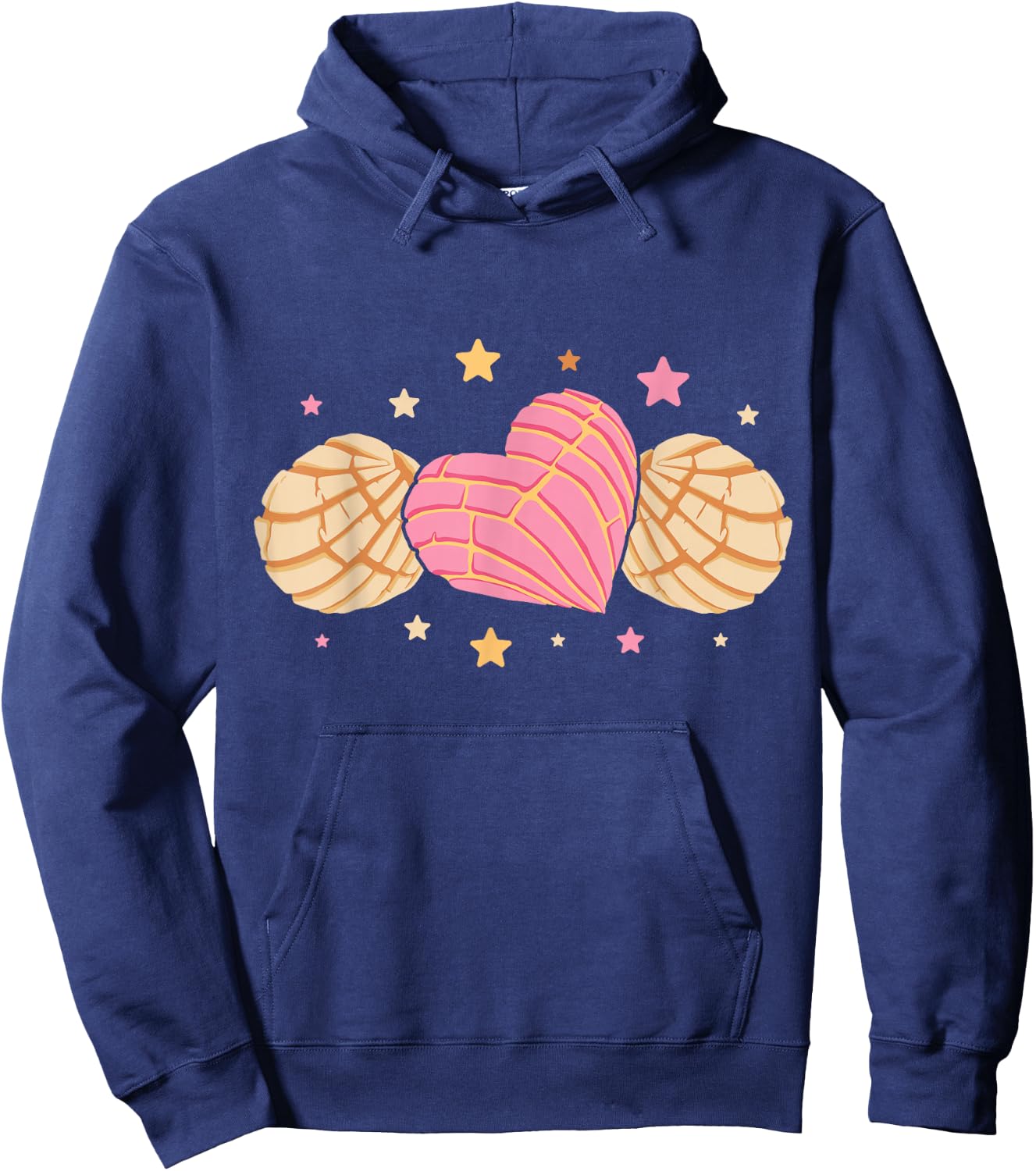 Conchas Pan Dulce Latina Mexican Mujer Concha Pastry Hoodie - Hoodie | Navy