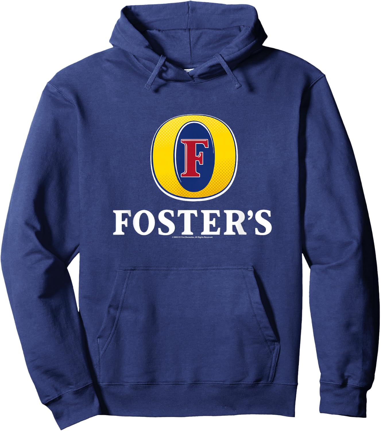 Coors Brewing Company Foster's Australian Beer Classic Logo Hoodie - Hoodie | Navy