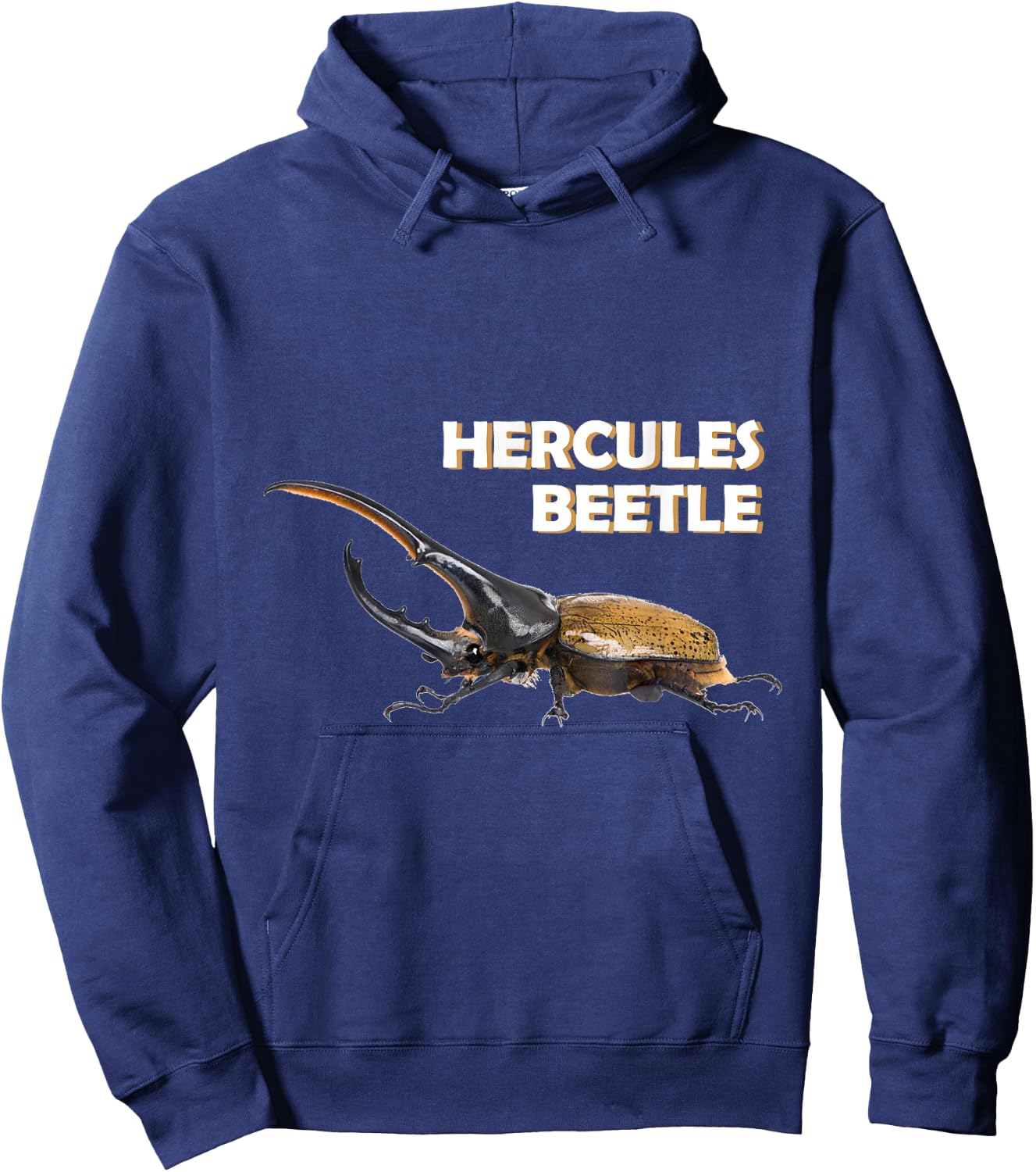 Hercules Beetle Bug Photo Hoodie - Hoodie | Navy