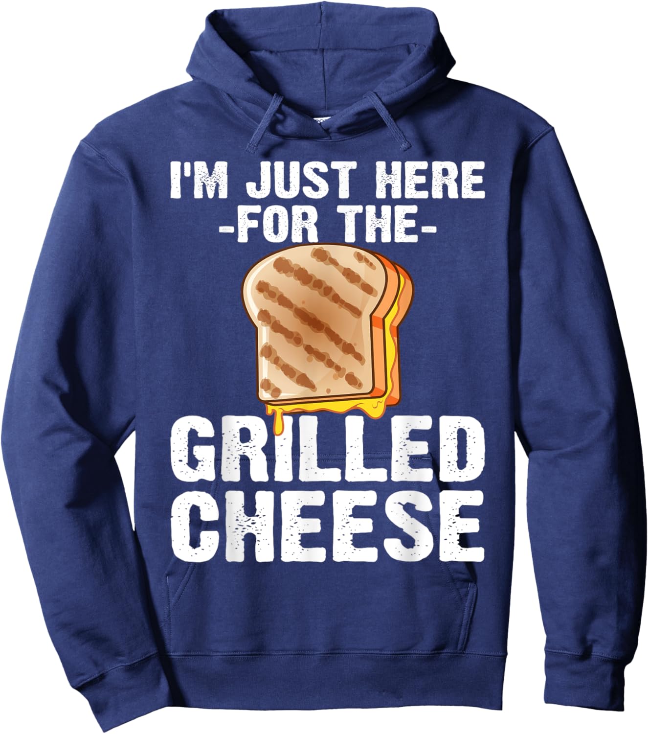 Cute Grilled Cheese Women Kids Grilled Cheese Lover Hoodie - Hoodie | Navy