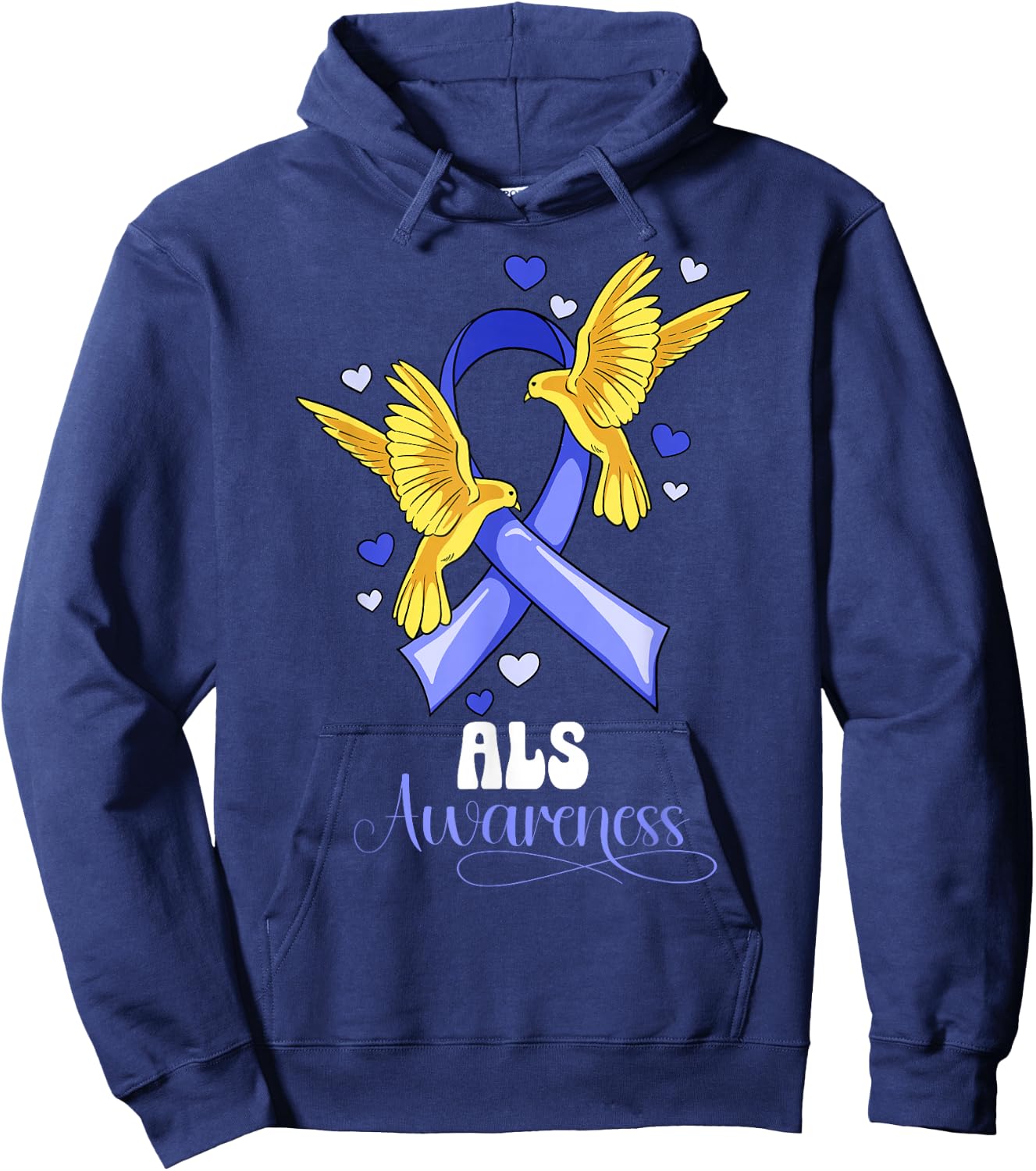 Als Awareness Hoodie - Hoodie | Navy