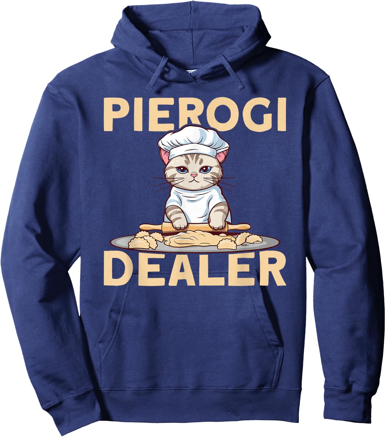 Pierogi Lover Pierogi Dealer Polish Pierogi Hoodie - Hoodie | Navy