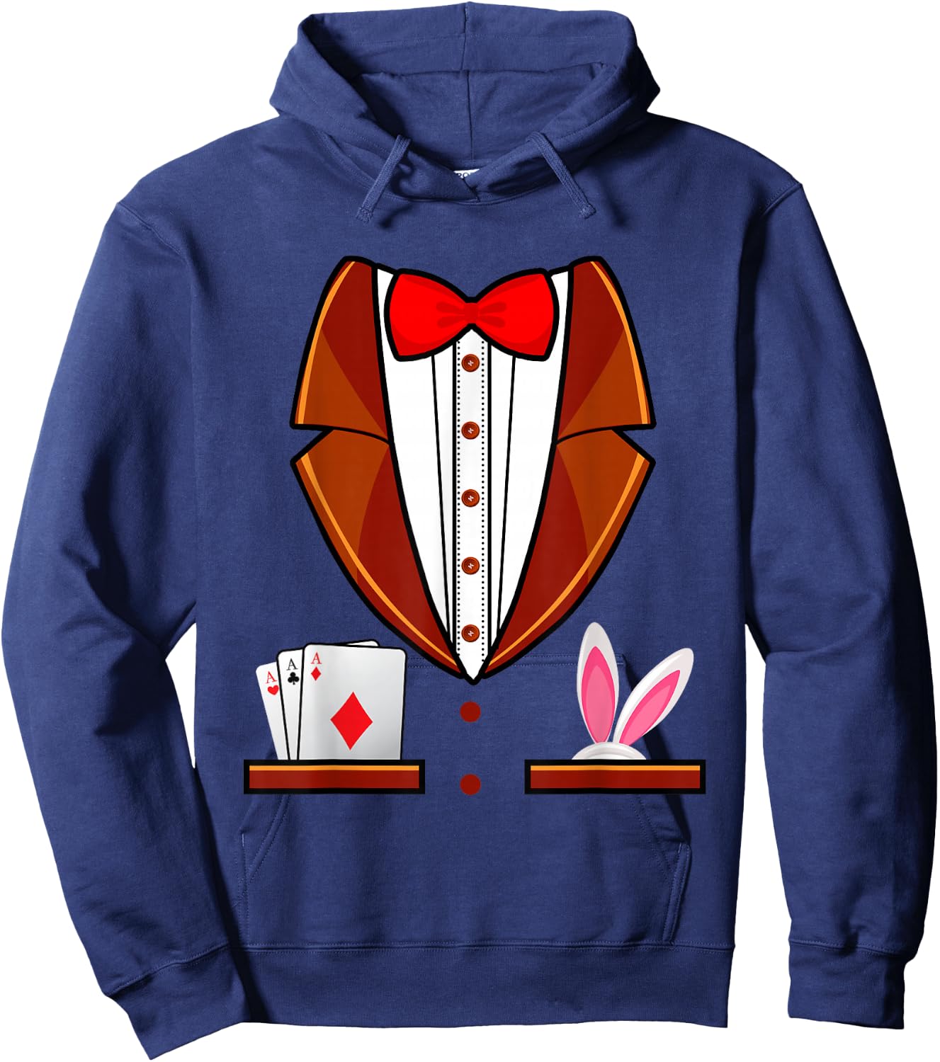 Magician Costume Shirt Magicians Magic Halloween Magician Hoodie - Hoodie | Navy