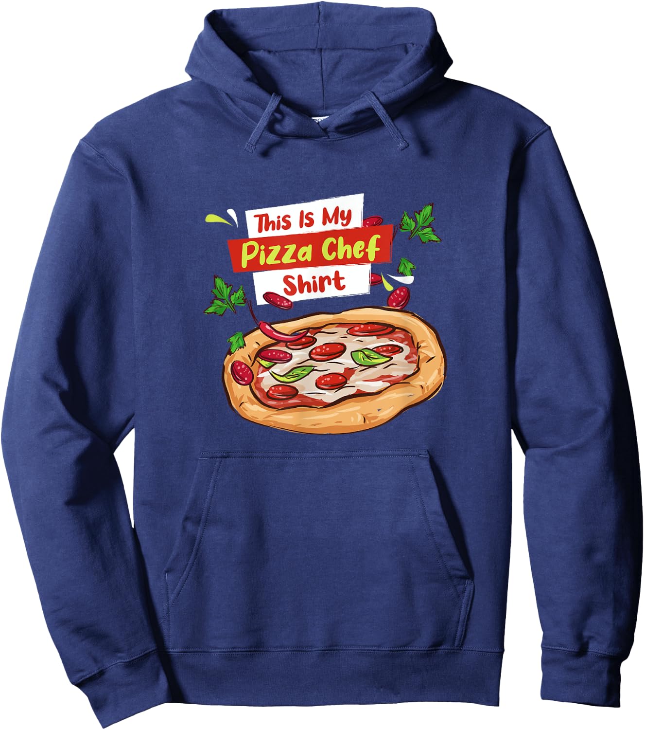 Pizza Chef Italian Food Pizza Maker Hoodie - Hoodie | Navy