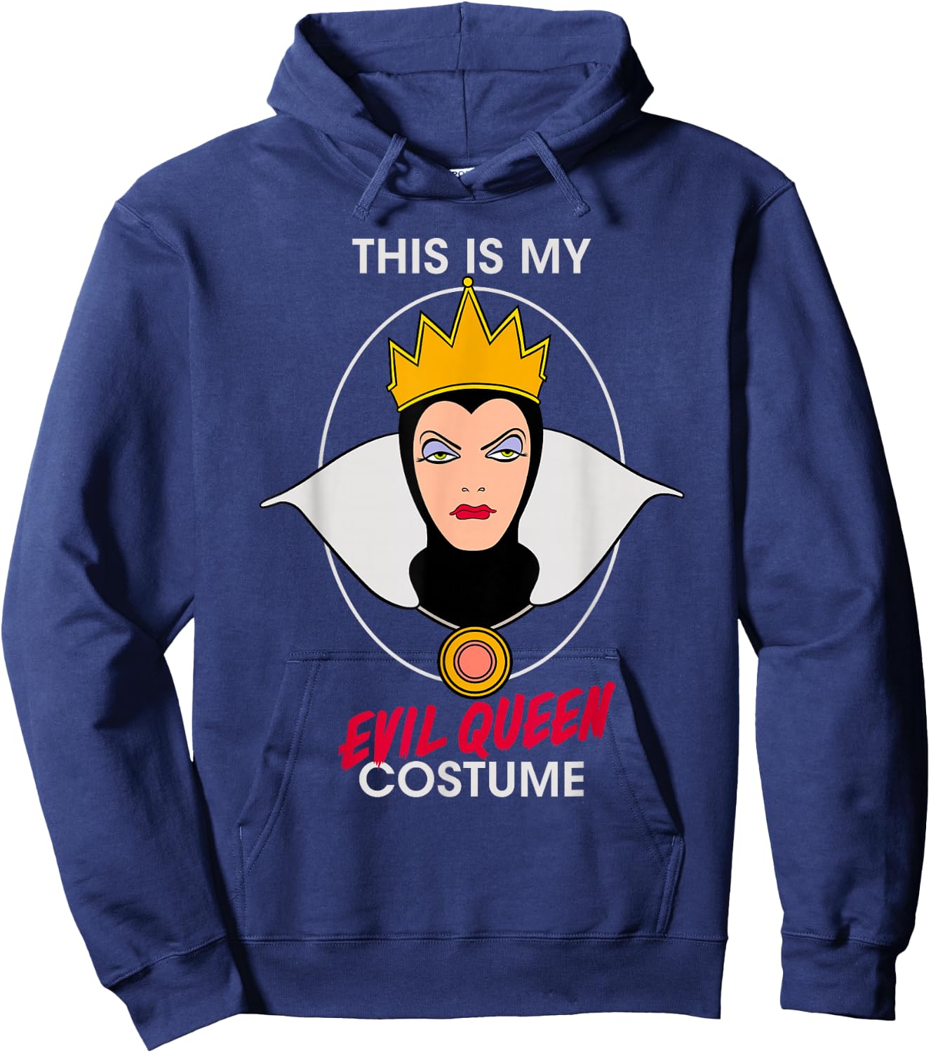 Disney Villains This is My Evil Queen Halloween Costume Hoodie - Hoodie | Navy