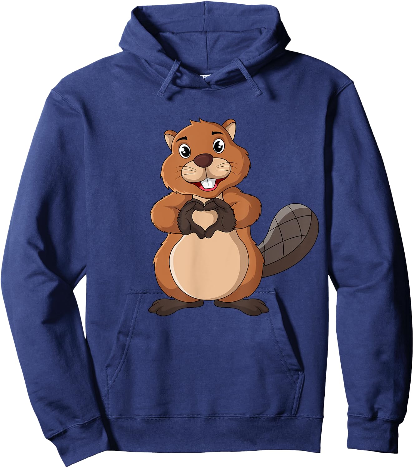 Beaver Lover Kids Girl Women Hoodie - Hoodie | Navy