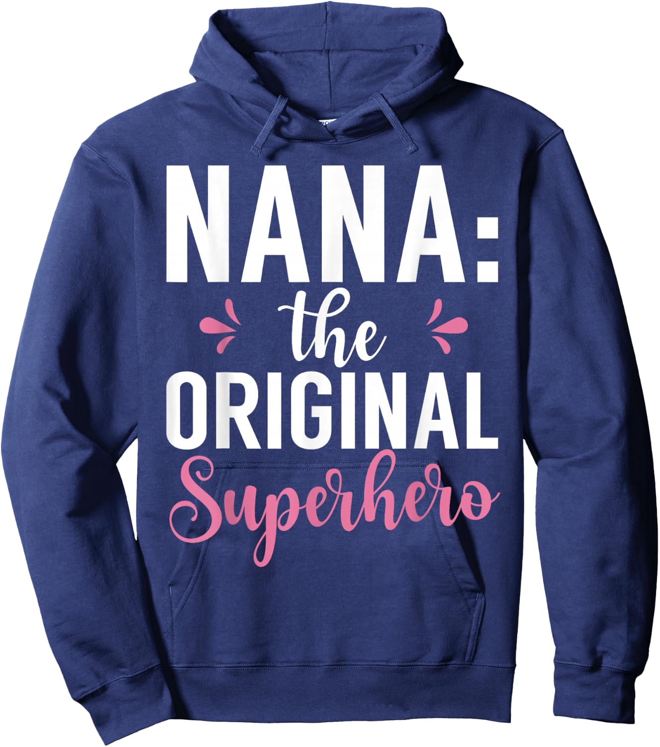 Nana the original Superhero Nana Hoodie - Hoodie | Navy