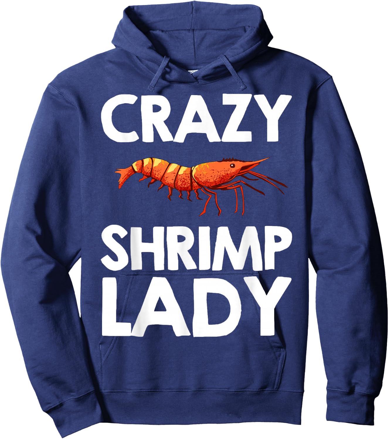 Best Shrimp Girls Culinary Chef Food Prawn Seafood Hoodie - Hoodie | Navy