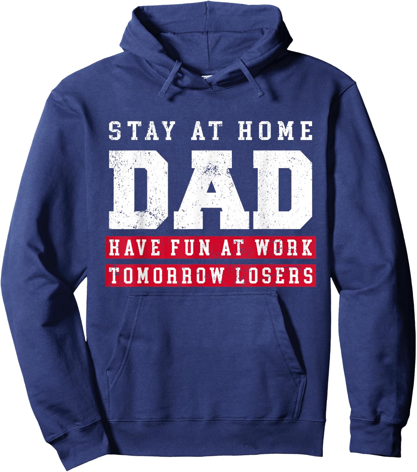 Stay At Home Dad Father's Day Stay At Home Husband Hoodie - Hoodie | Navy