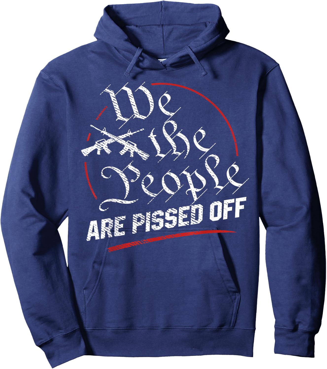 We The People Are Pissed Off Hoodie - Hoodie | Navy