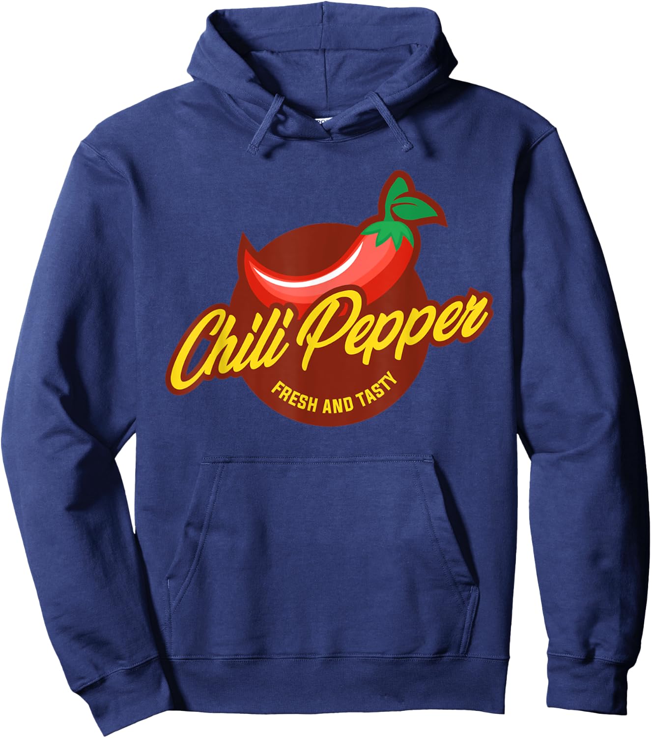 Chili Pepper Sauce Bottle Label Funny Halloween Costume Hoodie - Hoodie | Navy