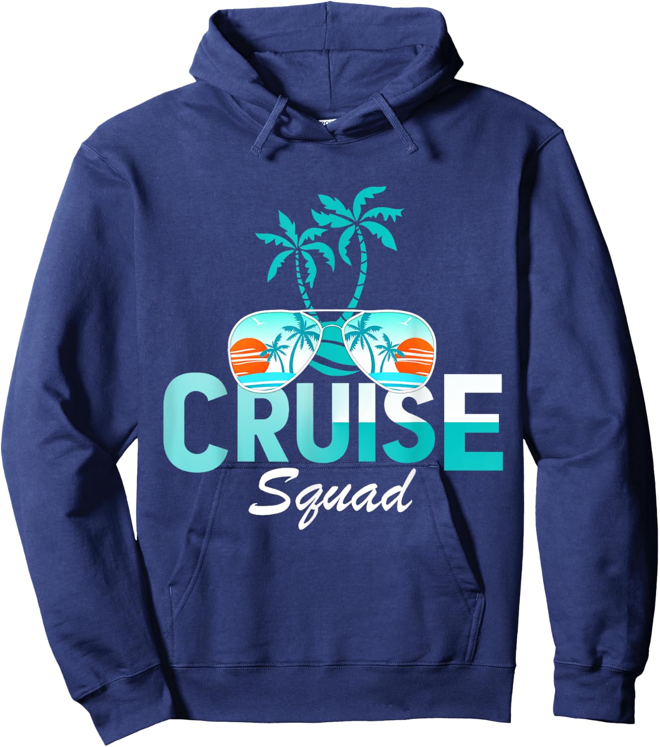 Cruise Squad Family Matching Cruise Trip Vacation Designs Hoodie - Hoodie | Navy