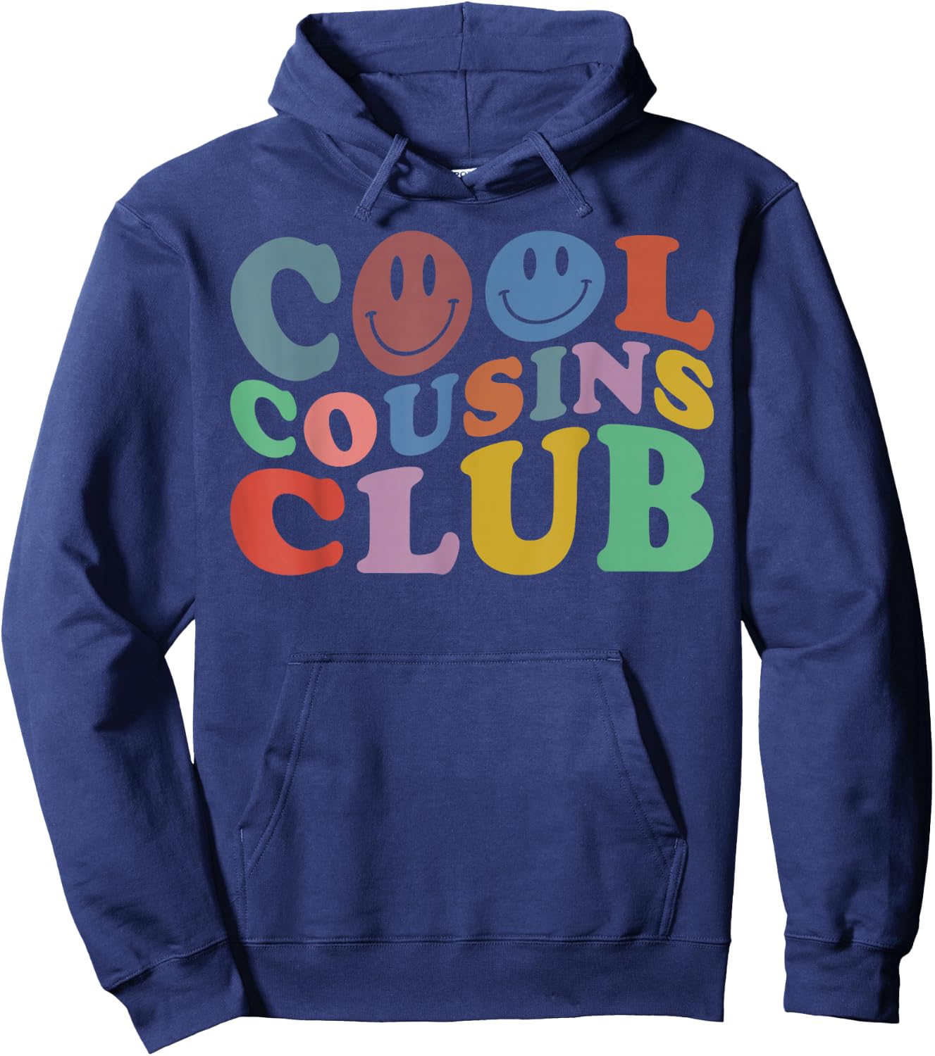 Cool Cousins Club, Funny Cousin Crew Kids Boys Girls Hoodie - Hoodie | Navy