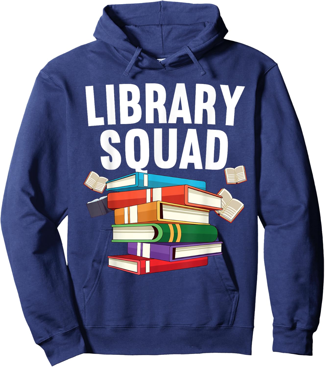 Funny Library Women School Librarian Fiction Lover Hoodie - Hoodie | Navy