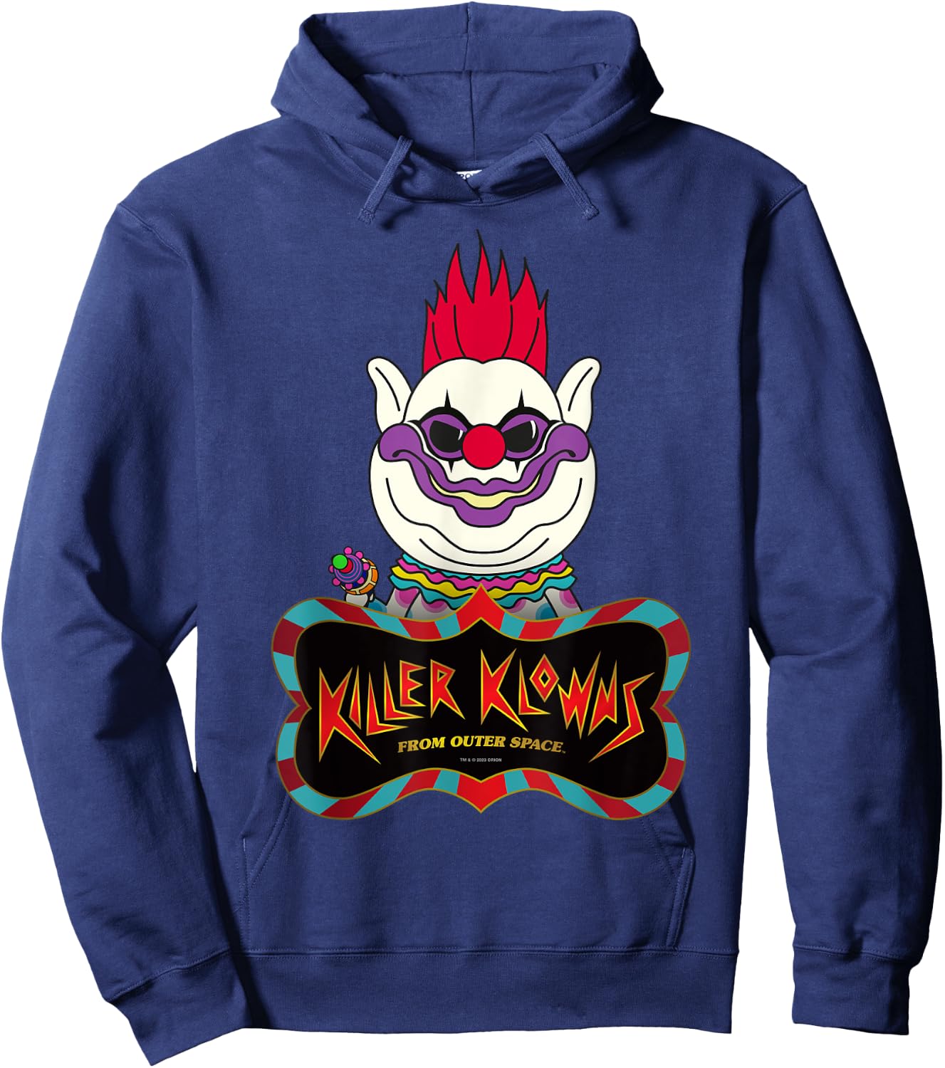 Killer Klowns from Outer Space Chibi Style Fatso Hoodie - Hoodie | Navy