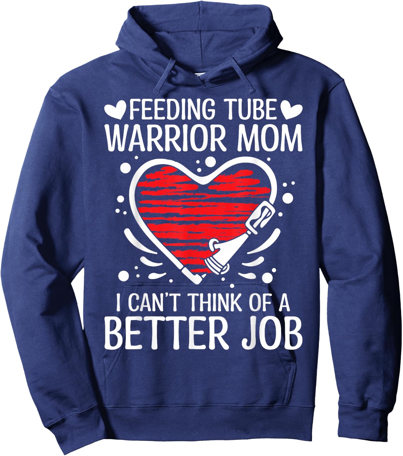 G Tube Supplies Feeding Tube Awareness Gtube Accessories Hoodie - Hoodie | Navy